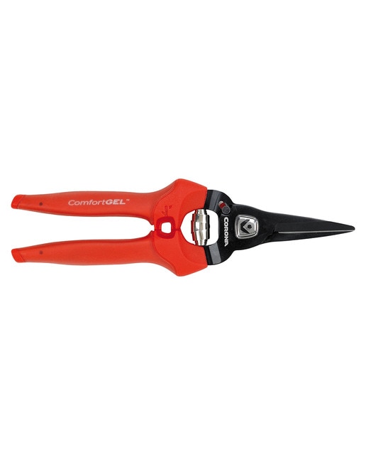 Tijera una mano floral comfort gel CORONA-FS3204