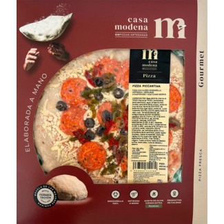 Casa Modena Pizza Piccantina embalagem 455 g