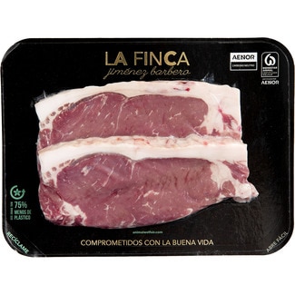 LA FINCA lomo/entrecot de vacuno joven Dos Primaveras peso aproximado bandeja 500 g