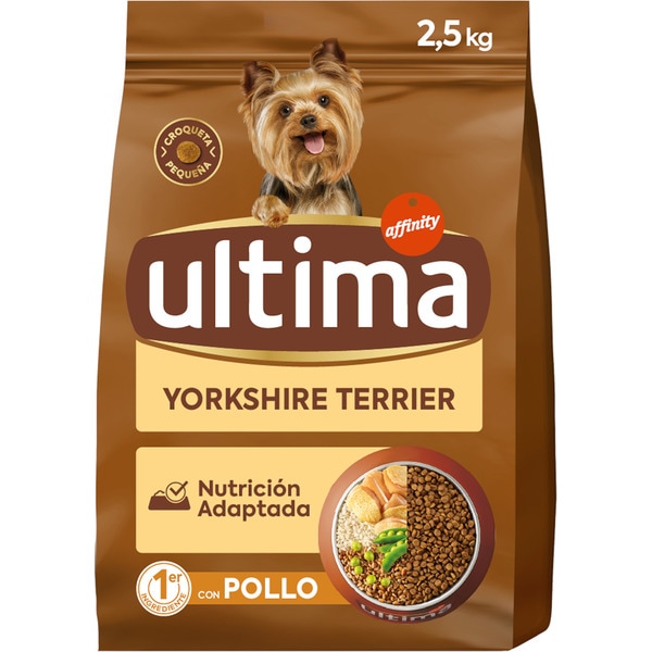 Yorkshire Terrier dog food with chicken bag 2,5 kg