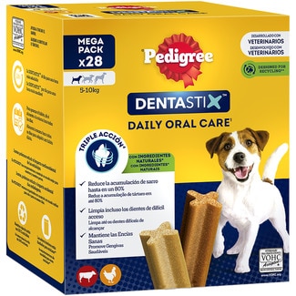 PEDIGREE Dentastix dental snacks for small breed dogs 28 units 15,7 g