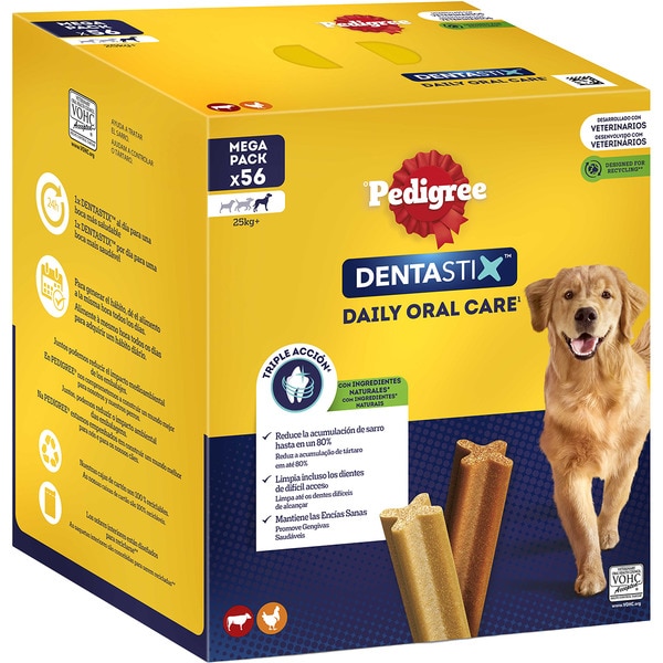 Dentastix Zahnsnack für große Hunde 56 Einheiten 38 g