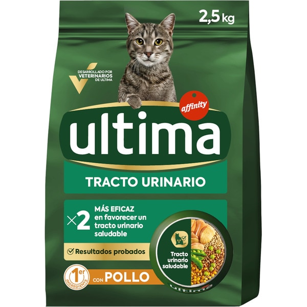 Harntrakt Trockenfutter für ausgewachsene Katzen mit Huhn Tasche 2,5 kg