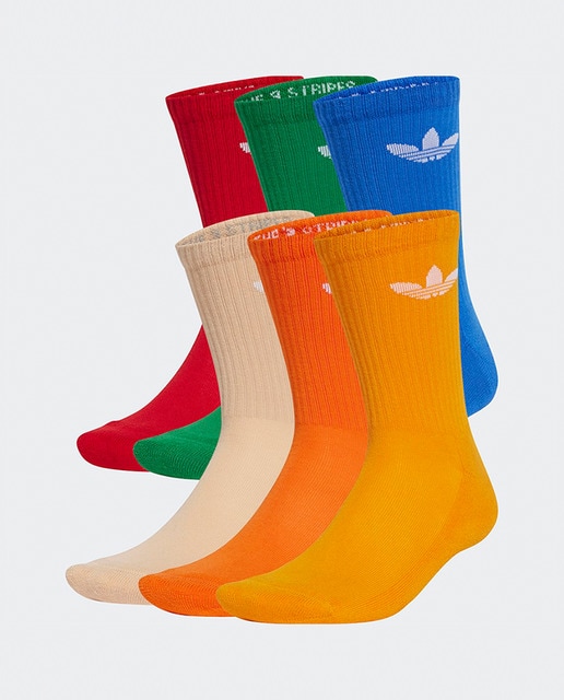 Pack de 6 calcetines clásicos Trefoil Cushion Adidas Originals