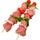 GURMESA brocheta de pollo con cebolla, pimientos y tomate cherry pieza 190 g