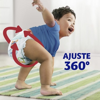 Pants pañal & braguita unisex de 9 a 15 kg talla 4 paquete 33 unidades - Dodot