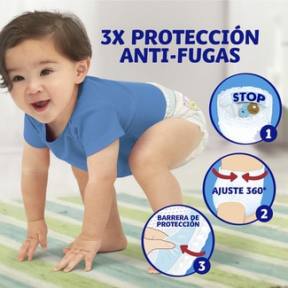 Pants pañal & braguita unisex de +15 kg talla 6 paquete 27 unidades - Dodot