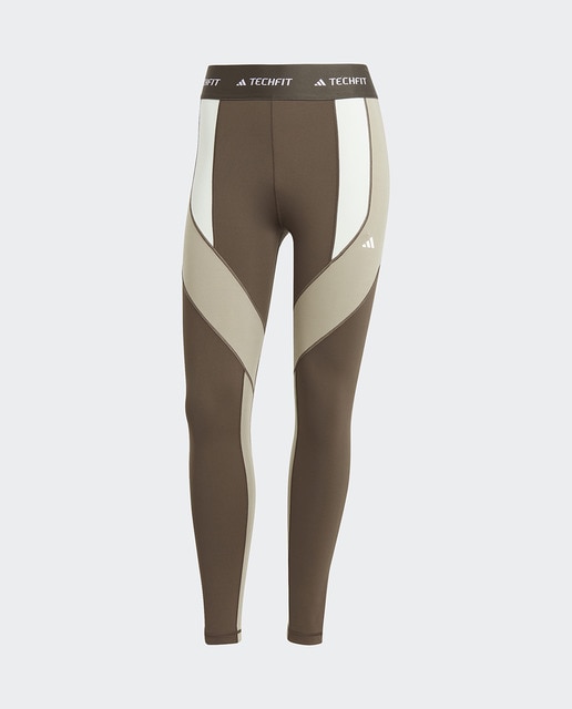 Malla de mujer 7/8 Techfit Colorblock adidas