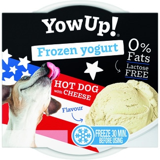 YOWUP Yogur helado para perros y gatos hot dog tarrina 110 g