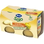 Gläschen Apfelmus aus Golden Delicious glutenfrei ohne Zuckerzusatz ab 4 Monaten 2er-Pack Verpackungen 120 g