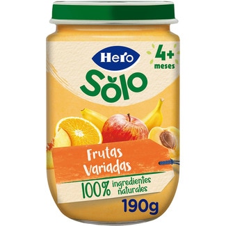 HERO SOLO mixed fruits jar for 4+ months jar 190 g