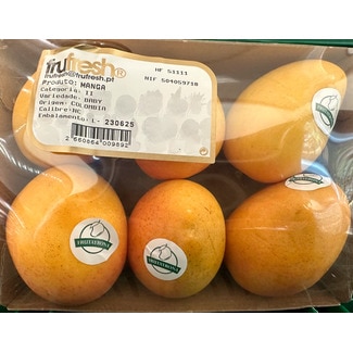 Manga Azucar Embalada Peso Aproximado embalagem 1 kg
