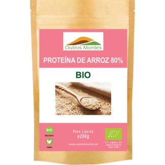 Outros Montes Proteína de Arroz Bio embalagem 200 g