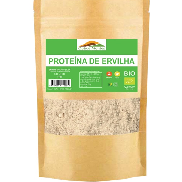 Proteína de Ervilha Bio embalagem 150 g