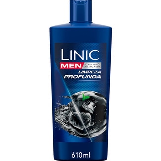Linic Champô Anticaspa Limpeza Profunda embalagem 610 ml