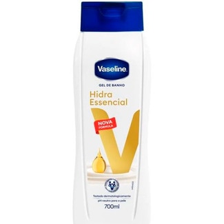Vaseline Gel de Banho Hidra Essencial embalagem 700 ml