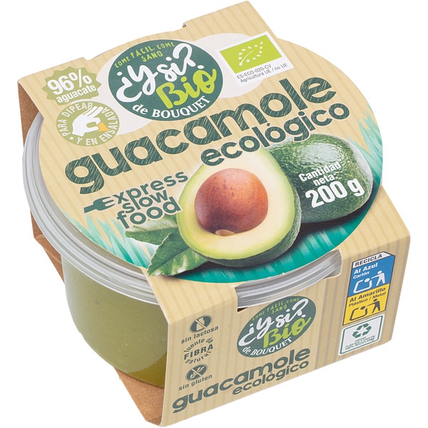 Bio-Guacamole glutenfrei und laktosefrei Becher 200 g