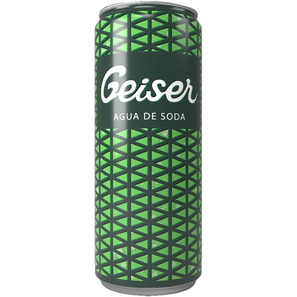 soda water tin 33 cl