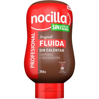 NOCILLA crema de cacao y avellanas profesional fluida sin calentar Topf 750 g
