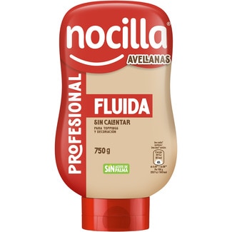 NOCILLA crema de avellanas profesional fluida sin calentar Topf 750 g