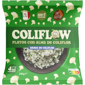 COLIFLOW arroz de coliflor sin gluten bolsa 340 g