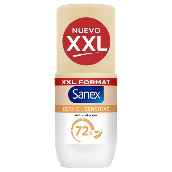 Dermo Sensitive XXL 72 Stunden Roll-on Deo gegen Reizungen Behälter 90 ml