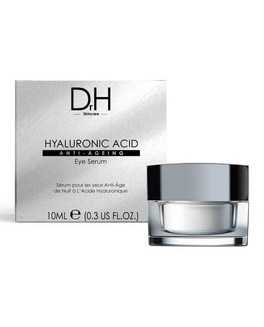Experimenta una hidratación intensa con nuestro Sérum Antiedad para el Contorno de Ojos con Ácido Hialurónico.