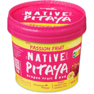Native Pitaya Sorvete Pitaya e Maracujá 0% Açúcar embalagem 160 ml