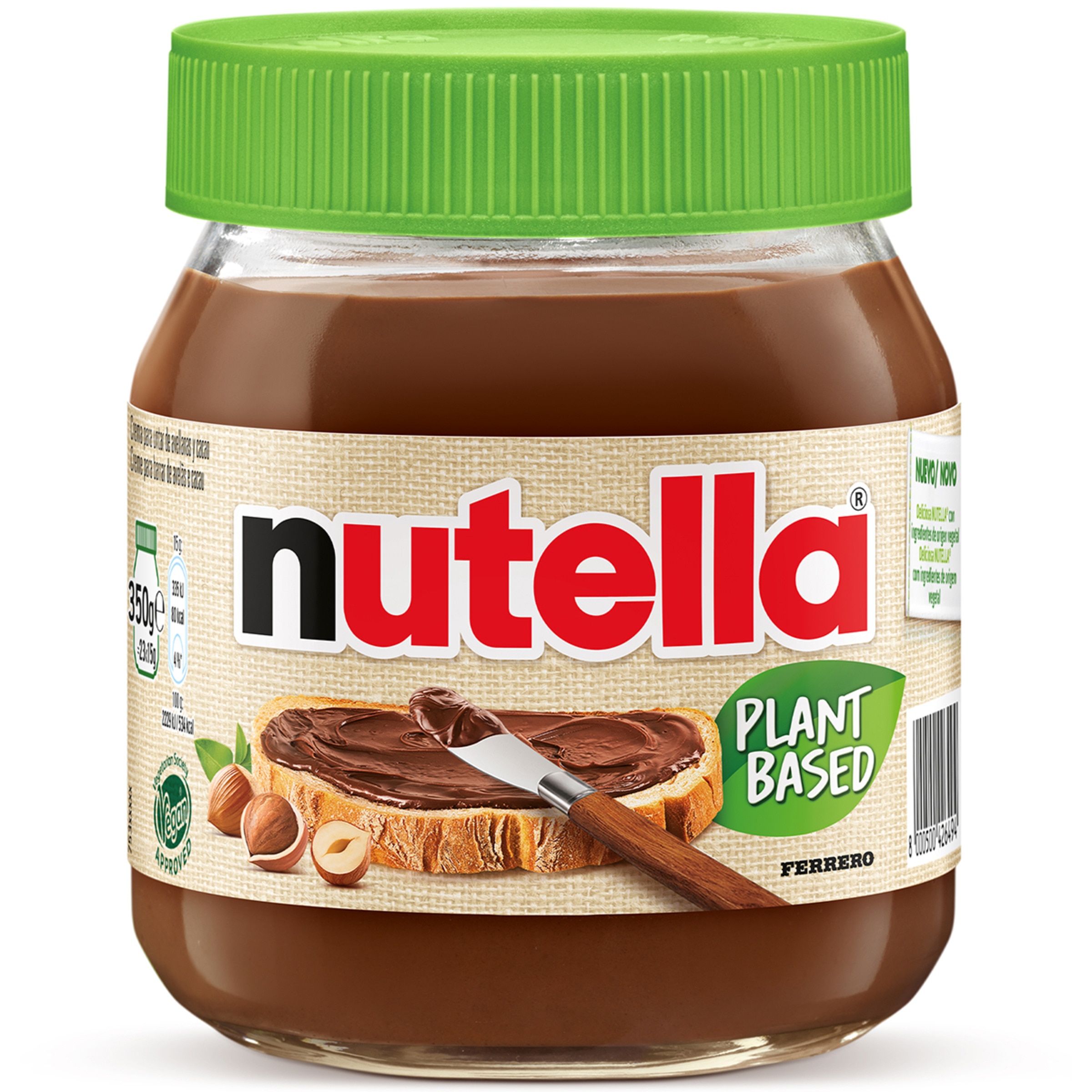 crema de cacao vegetal