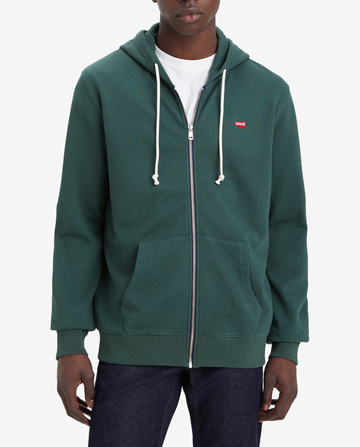 Sudadera de hombre con capucha y cremallera