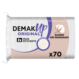 Demak Up Discos Desmaquilhantes embalagem 70 unidades