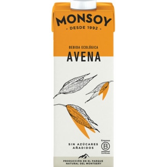 Monsoy Bebida de Aveia Bio embalagem 1 L