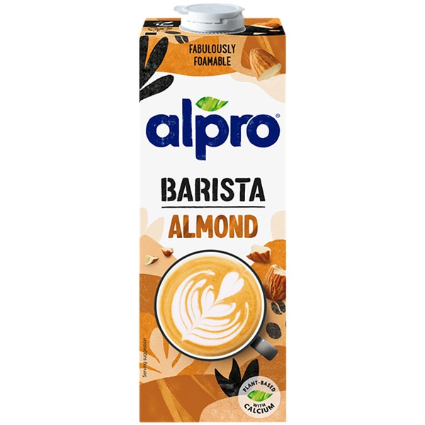 Barista-Mandelgetränk 100% pflanzlich speziell für Kaffee Karton 1 l