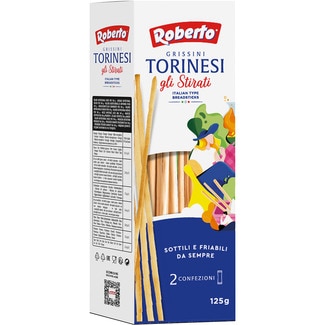 ROBERTO Grissini Brotsticks nach italienischer Art Karton 125 g