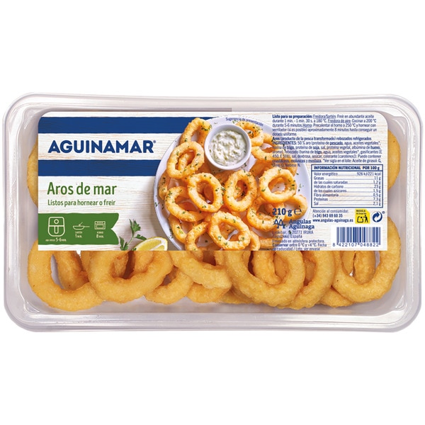 Meeresringe zum Backen oder Frittieren Behälter 210 g