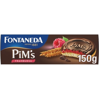 FONTANEDA PIM'S Keksmedaillons mit Himbeerfüllung Paket 150 g