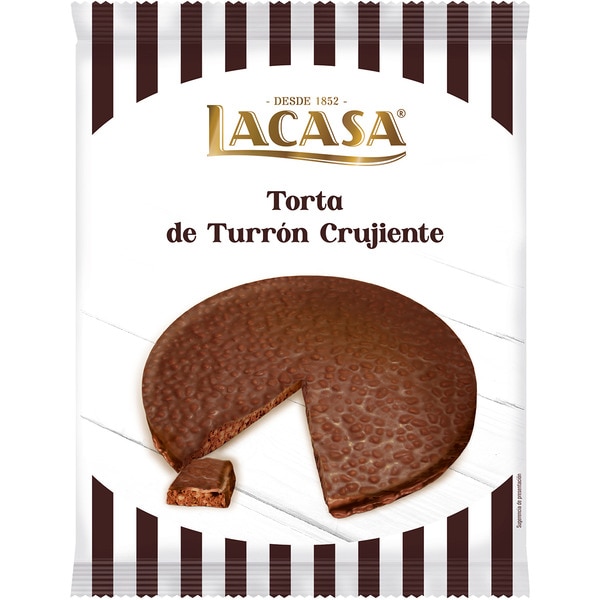 crunchy chocolate nougat torte case 125 g