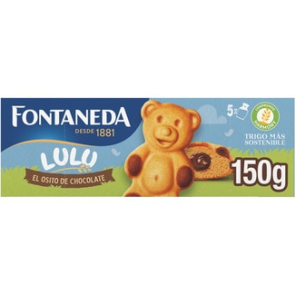 FONTANEDA Kleine Biskuits mit Schokofüllung 5 Stück Paket 150 g