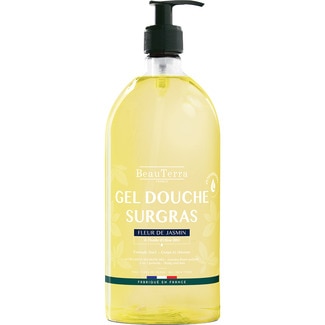 BEAUTERRA gel de ducha flor de jazmín deja la piel delicadamente perfumada dosificador 1 l