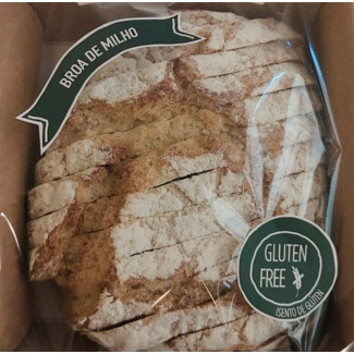 Museu do Pão Broa de Milho sem Glúten embalagem 400 g