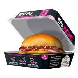 Hamburguesa con bacon envase 210 g - Brooklyn Town