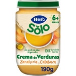 Gläschen Gemüsecreme mit Möhren und Kürbis glutenfrei ab 6 Monaten Behälter 190 g