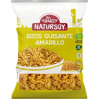 NATURSOY rizos ecológicos de guisantes amarillos bolsa 70 g
