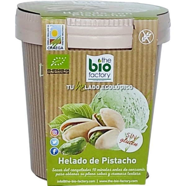 Bio-Pistazien-Eis, glutenfrei Topf 480 ml