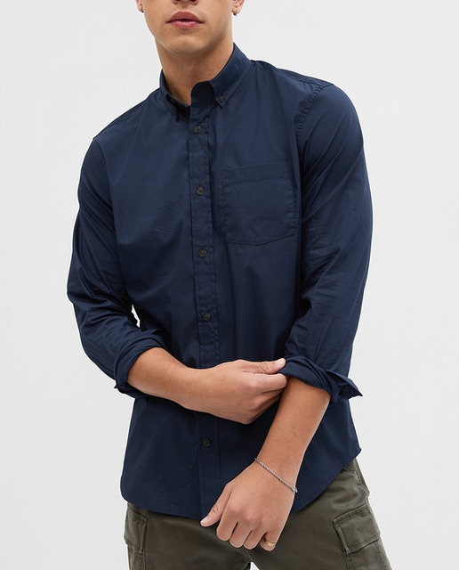 Camisa de hombre con estampado de rayas