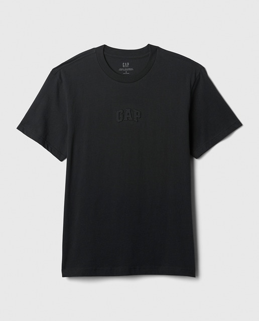 Camiseta de hombre manga corta logo bordado