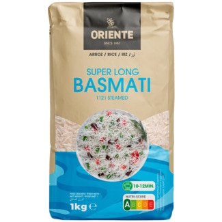 Oriente Arroz Basmati embalagem 1 kg