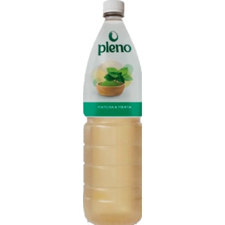 Pleno Tisana Matcha e Menta garrafa 150 cl