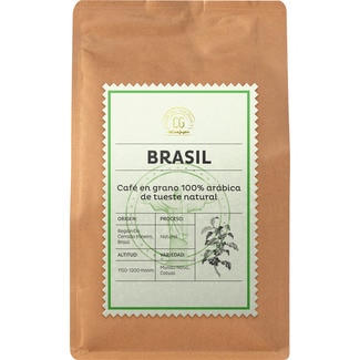 CLUB DEL GOURMET 100% Arabica natural roast coffee beans from Brazil container 250 g