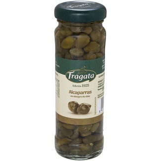 FRAGATA alcaparras en vinagre de vino frasco 57 g neto escurrido